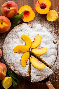 Peach Cake Recipe (VIDEO)