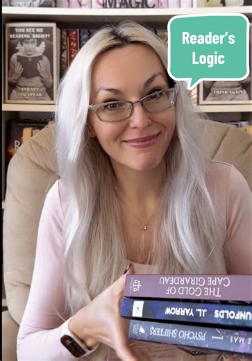 Reader’s logic has nothing to do with math! That’s for sure! Because The Book Of Azrael word count calls to three other new books especially because they are all in different genres: Psyco Shifters (fantasy), Future Unfolds (sci fintime travel novel), The Gold Of Cape Girardeau (historical fiction). Guess what? Since making this video I added 4th book to my current reads. I will call it a bookish math! #currentread #tbrlist #bookishhumor #bookishcommunity #nextread