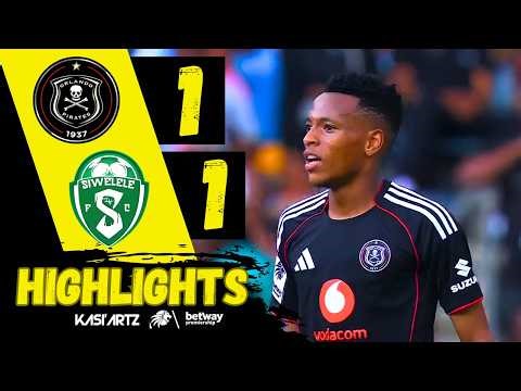 ORLANDO PIRATES vs SIWELELE ‣ ALL GOALS & HIGHLIGHTS ‣ BETWAY PSL 2025/26