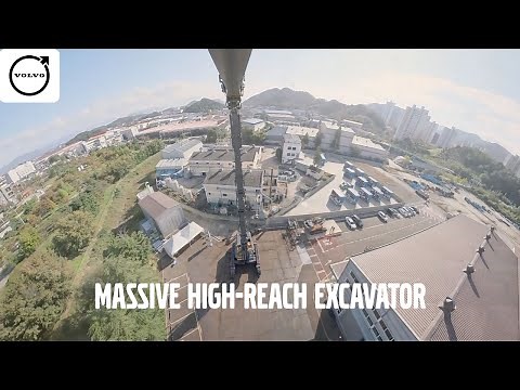See the Massive New EC950 High Reach Excavator
