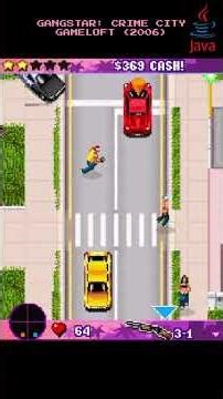 GANGSTAR: CRIME CITY #javagame #gameloft #mobilegame #shorts