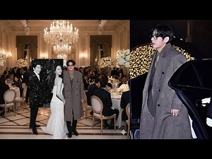 BTS's V Spotted at Private Event, Fans Touched