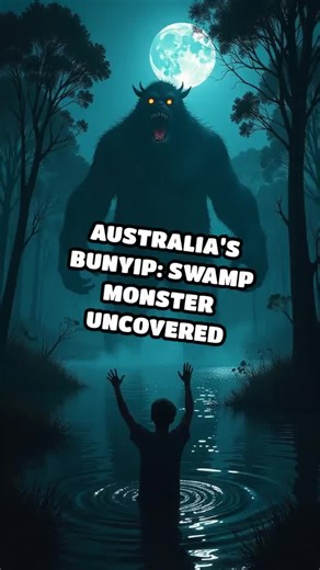 Dive into the chilling legend of the Bunyip, Australia’s mysterious swamp creature. Dare to explore the secrets lurking beneath the wetlands! #UrbanLegend #Australia #Bunyip #Myth #Folklore