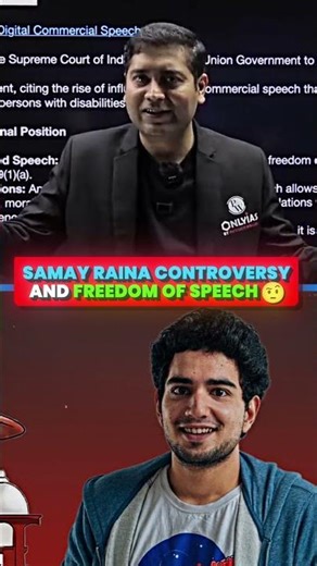 Samay Raina Controversy | Freedom of Speech? 🤔 #upsc