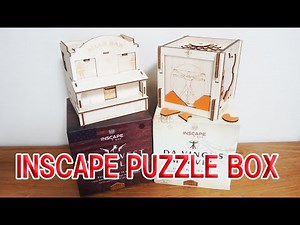 箱の中の脱出ゲーム・時を超えた2つのミステリー! INSCAPE Puzzle Box 第2弾クラファン開始！