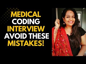 Top 7 Mistakes to Avoid in Medical Coding Interviews #medicalcodingjobs#LEARNWITHDHANYA