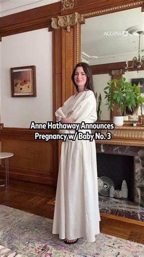 Anne Hathaway Announces Pregnancy w/ Baby No. 3