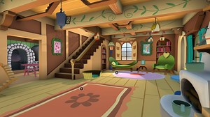 Fluttershys Cottage - Interior - 3D model by Olivia Sabatka (@discopears)
