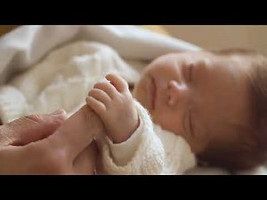 New born baby - copyrights free video stock
