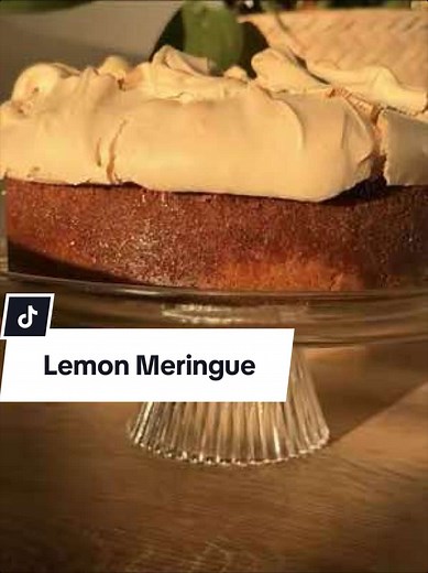Lemon Meringue Pie recipe – tall tart birthday pie