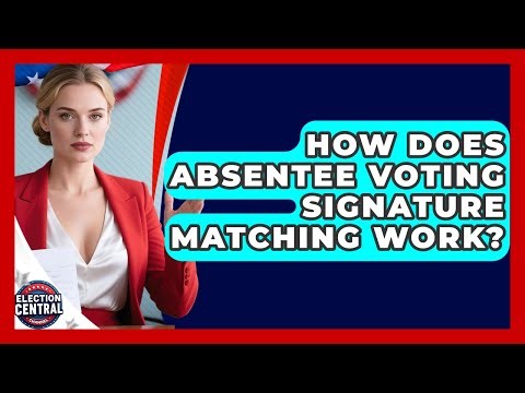 How Does Absentee Voting Signature Matching Work? - Election Central Channel