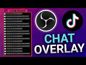 TikTok Chat Overlay Setup in OBS Studio | EASY!