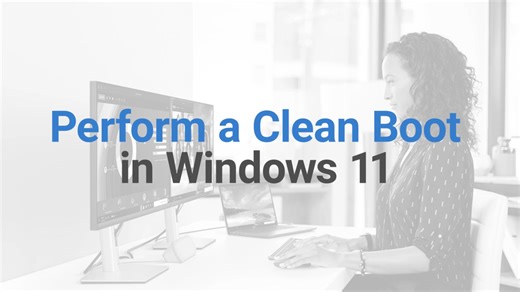 Como executar uma inicialização limpa no Windows 10 e 11