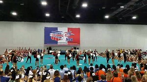 The Coed performance was also the best in their division, beating the other coed teams from Division 1A schools. This is the coed team's performance in the camp finals. | University of South Carolina Cheerleading