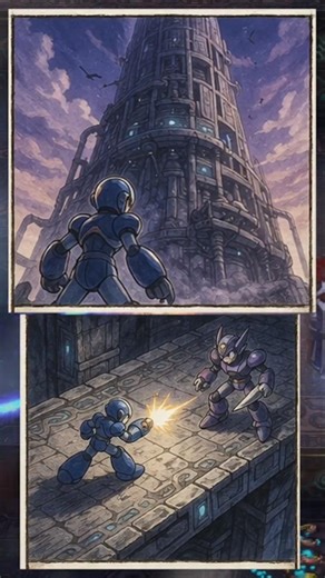 What If Mega Man Played Like Ys Origin? #shorts