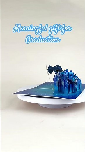 You Did It Pop Up Card For Graduation Ceremony