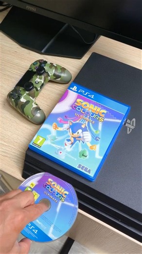 🦔 Sonic Colours Ultimate on PS4 (2021) #soniccoloursultimate #sonic #ps4