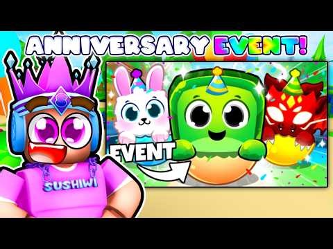 The New ANNIVERSARY EVENT Update Is HERE In Roblox Rebirth Champions Ultimate...