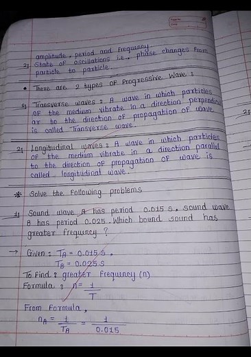 Class 11th Physics NOTES | Chapter 8.Sound #physics