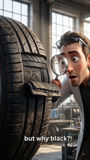 Why Are All Car Tires Black?