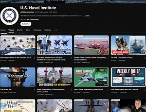 3K views · 25 reactions | We’re on #YouTube! Follow us for Proceedings #Podcasts, #event recordings, and historical retellings. Join the Naval Institute to help keep it going. https://bit.ly/3IOg47j | U.S. Naval Institute | Facebook