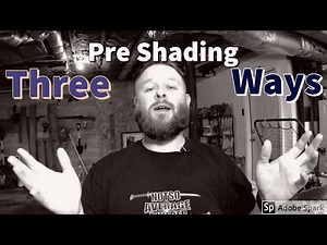 How to pre-shade using 3 different methods: [MG] Alex 2.0