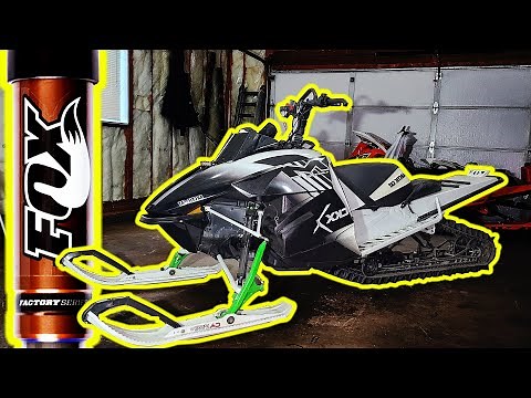 ARCTIC CAT FOX SHOCKS | Setting Air Shock Pressure on Arctic Cat Snowmobile