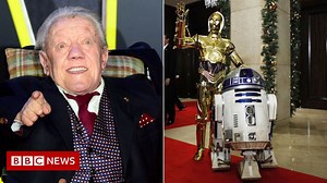 Lucas and Hamill lead tributes to Kenny Baker, Star Wars R2-D2 actor