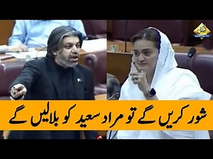Maryam Aurangzeb VS Ali Muhammad Khan Heated Debate in National Assembly today