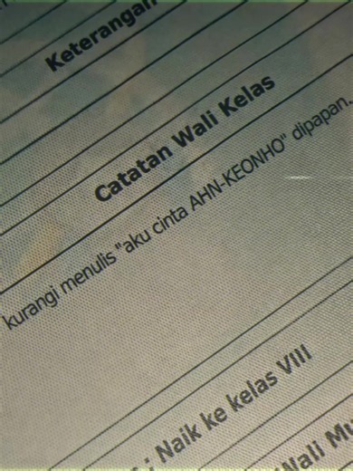 Catatan Wali Kelas Kpop Cortis: Trend Raport AHN-KEONHO