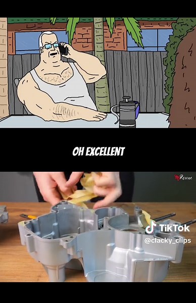 Sassy the sasquatch ep6 #sassythesasquash #sasquach #fyp #viral #sassy #fypシ #cleaning #bike #dirtbike #motorcycle #clean