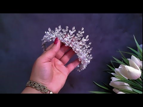 Do you want to earn 1000 dollars a week? Try this DIY wedding crown💰🤑💰🤑