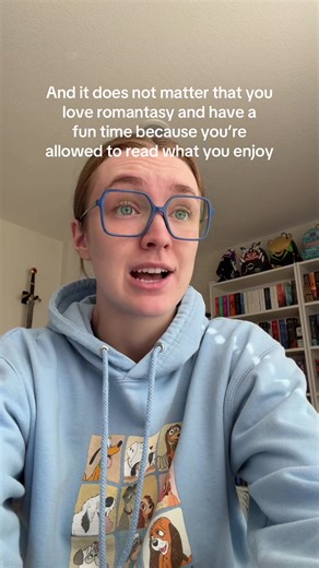 LET ME READ WHAT I WANNA READ. GEEZ. If you’re one of those people who thinks that romantasy books aren’t “real literature” and you feel the need to tell me that, I urge you to keep scrolling. What I choose to read literally does not affect you. You won’t catch me shaming other people for what they read 💅🏻 #reader #booktok #romantasybooktok #bookish