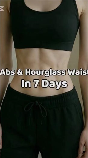 Flat stomach & snatched waist challenge 💪✨ #shorts#youtubeshorts#absworkout#hourglasswaist