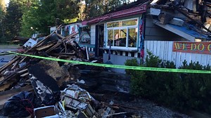 59er Diner near Leavenworth a total loss after large fire