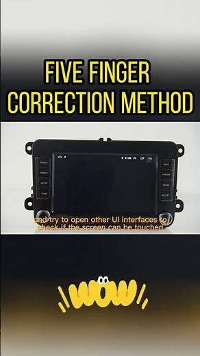 ✨👏Dealing with car stereo screen malfunction is actually very simple！！