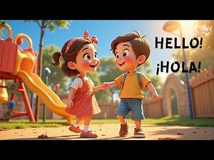 Hello! Hola! – English & Spanish Greetings Song for Kids