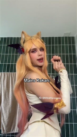 Rakan mains 🥺 #cosplay #leagueoflegends #wildrift #cosplay #cosplayer #gaming #gamer #gamergirl