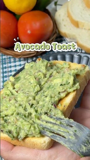Sourdough Avocado Toast | 5-Minute Breakfast Recipe | Healthy, Super Easy & Delicious Morning Meal