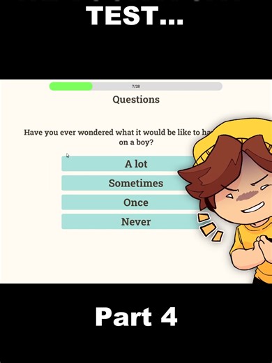 WE TOOK A GAY TEST...