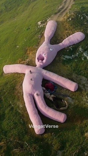 This 200-Foot Plush Rabbit Was Left to Decay… 😨
