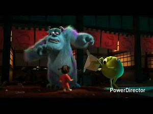 Monsters Inc Boo Scares The Monsters From The Sky Is Falling Chicken Little ‪@aciminocstudios‬