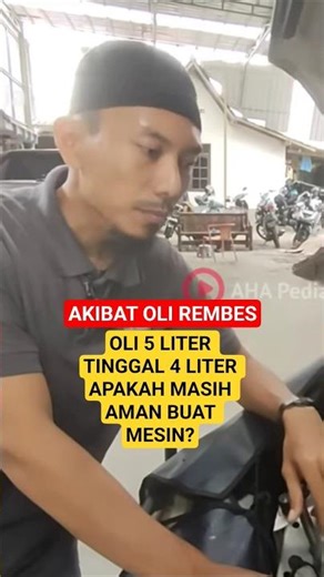 Oli mesin tinggal 4 liter, apakah masih aman?