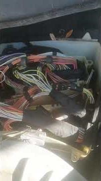 release ecu from wiring harness bmw 528i