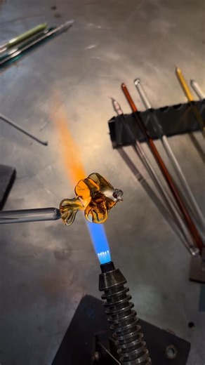 Fiamma Glass on Instagram: "Class number two today was Intro to Flameworking: Marble and Fish Figurine! A tried and true classic 🐟🐠🐡 #flameworking #glassclass #artclass #thingstodoboston #bostonma #walthamma #fiammaglass"