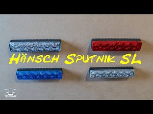 Hänsch Sputnik SL LED Frontblitzer / Blau Gelb Rot / Blitzmuster