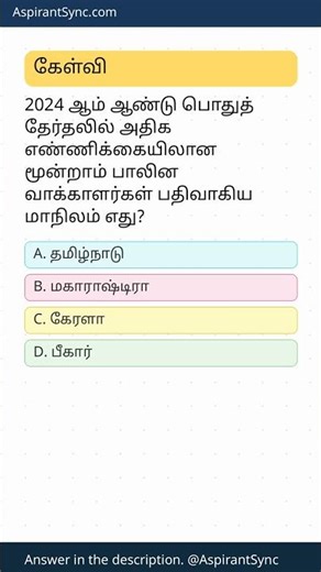 tnpsc group 4 answer key 2025 | AspirantSync