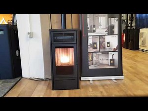 Opstart van pelletkachel Edilkamin Slide. Start up pelletstove Edilkamin Slide