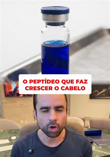 ESSE PEPTÍDEO AJUDA O CABELO A CRESCER? 👀 Um peptídeo ligado ao cobre vem sendo estudado por sua possível atuação diretamente no folículo capilar. 🧬 Estudos experimentais sugerem efeitos sobre células envolvidas no crescimento do cabelo e possível estímulo da fase de crescimento do folículo. 📚 Pyo HK, Yoo HG, et al. The Effect of Tripeptide-Copper Complex on Human Hair Growth in Vitro. Archives of Pharmacal Research. 2007;30(7):834–839. DOI: 10.1007/BF02978835 📚 Pickart L, Vasquez-Soltero JM