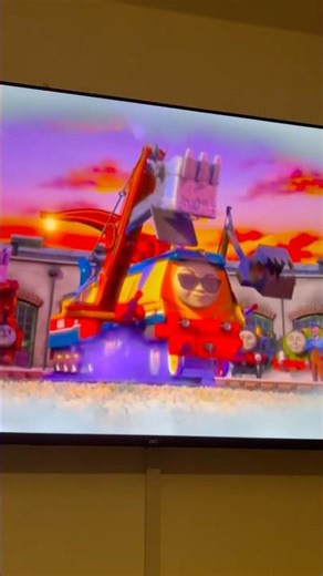 Thomas and friends diesel 10 in what Rebecca does as in between Emily and duck 🦆